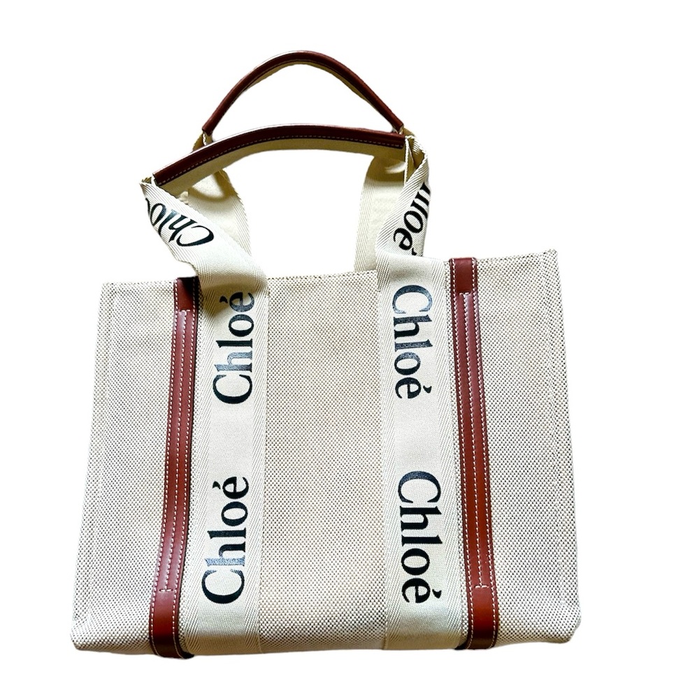 Chloe Woody Medium Tote
